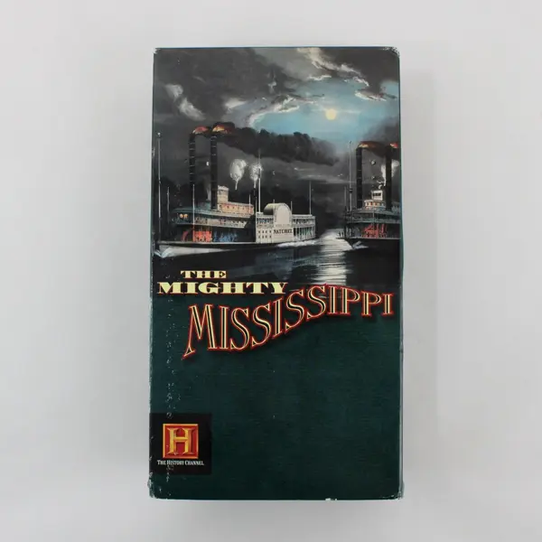The Mighty Mississippi VHS 1998 History Channel/A&E 2-Tape Documentary Set