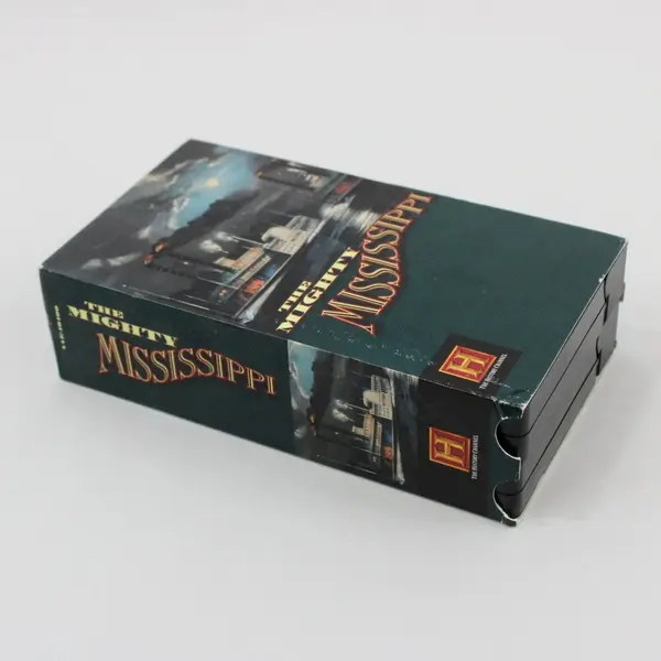 The Mighty Mississippi VHS 1998 History Channel/A&E 2-Tape Documentary Set