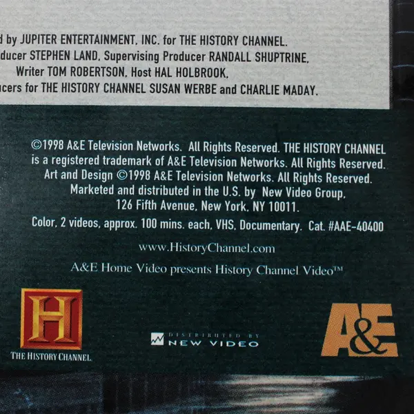 The Mighty Mississippi VHS 1998 History Channel/A&E 2-Tape Documentary Set