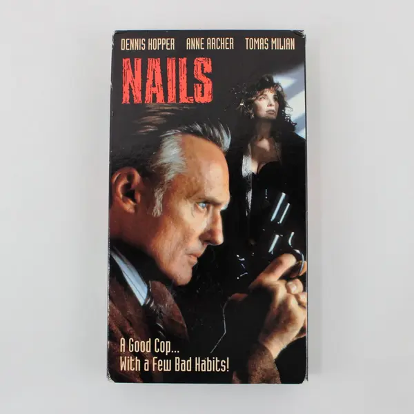 Nails VHS Movie 1992 Fox Video MO12886 Dennis Hopper