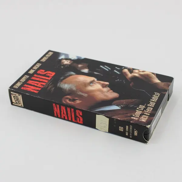 Nails VHS Movie 1992 Fox Video MO12886 Dennis Hopper