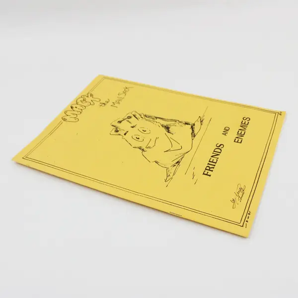 1984 Mack the Mail Sack Scottsdale AZ Post Office Coloring Book Loren C Shields