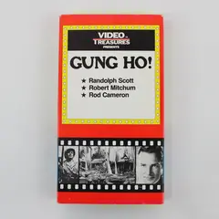 Gung Ho VHS 1985 Video Treasures 1944 Randolph Scott Robert Mitchum Rod Cameron