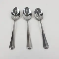 Farberware Brookfield Stainless Steel Pierced Serving Spoons Set of 3