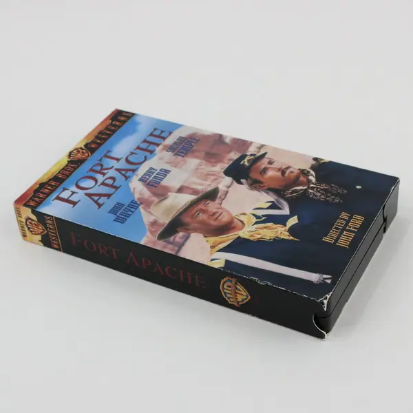 Warner Bros. Fort Apache VHS 1948 Film 2000 Release John Wayne B&W T8164