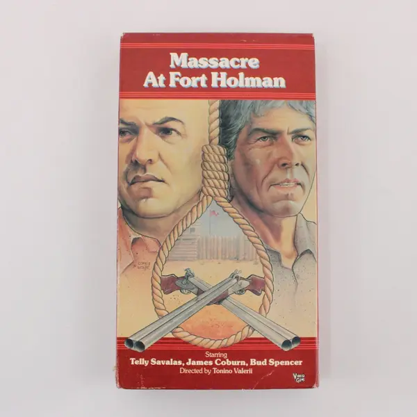 Massacre at Fort Holman VHS Movie 1989, #5128 Telly Savalas, James Coburn 
