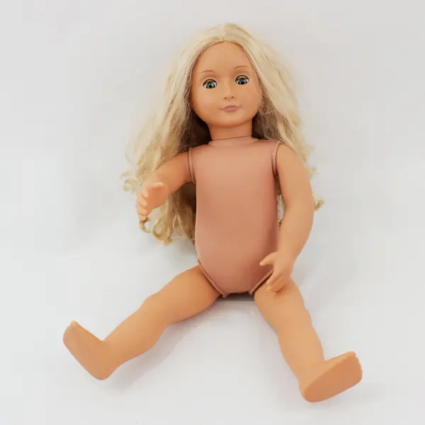 Lot of 3 Our Generation 18-Inch Dolls Brunette Blonde Pre-Owned