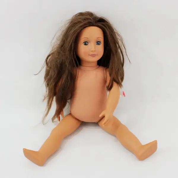 Lot of 3 Our Generation 18-Inch Dolls Brunette Blonde Pre-Owned