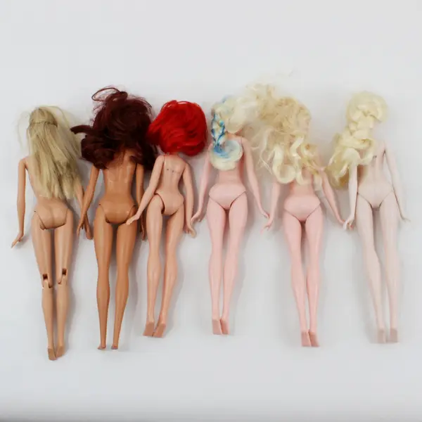Lot of 6 Fashion Dolls for Parts Repair DIY Crafts
