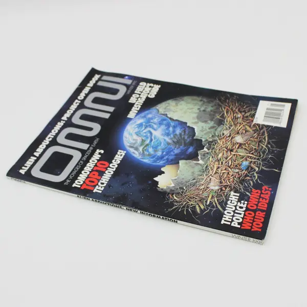 OMNI Magazine Winter 1995 Featuring Alien Abductions Project Open Book 