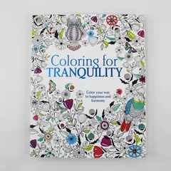 Coloring for Tranquility Happiness Harmony Beth Kalynka 2015 PB Unused