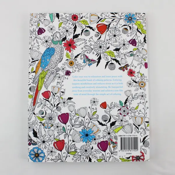 Coloring for Tranquility Happiness Harmony Beth Kalynka 2015 PB Unused