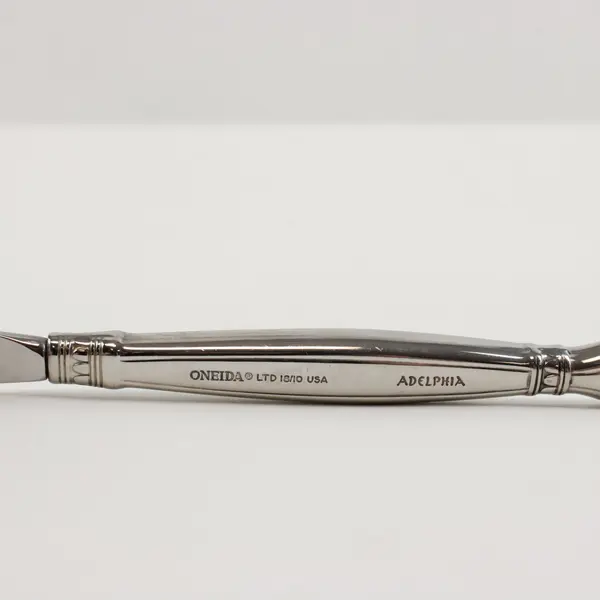 Oneida Adelphia Stainless Steel Hollow Handle Master Butter Knife