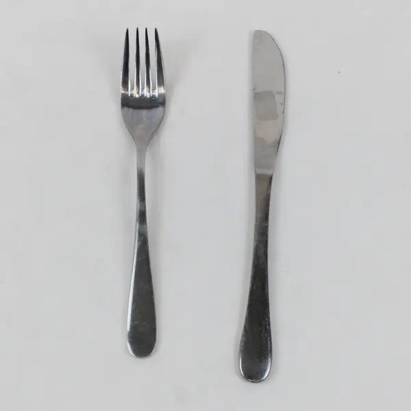 Lot of 2 Oneida Aintree Stainless Steel Flatware Knife & Dinner Fork
