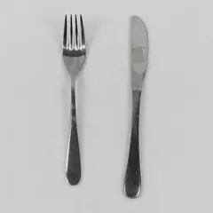 Lot of 2 Oneida Aintree Stainless Steel Flatware Knife & Dinner Fork