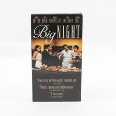 Big Night VHS Movie 1997, # 81013 