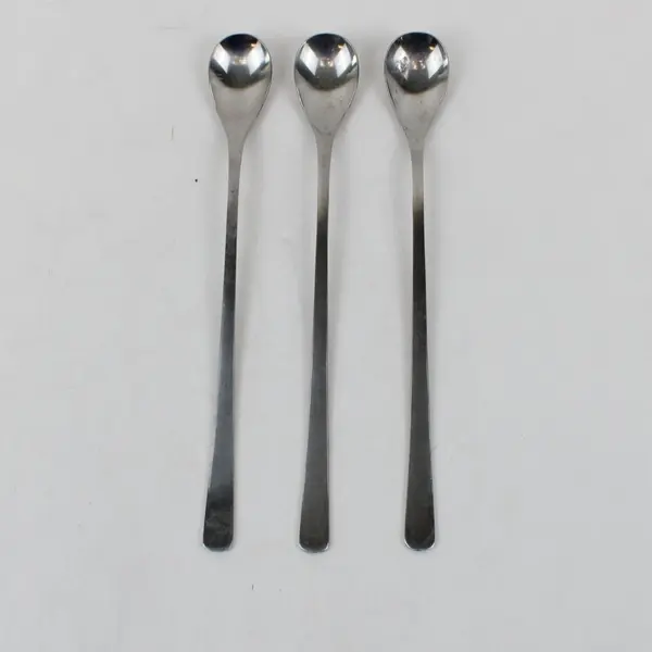 Set of 3 WMF Edelstahl Rostfrei Cocktail Spoons Stainless Steel