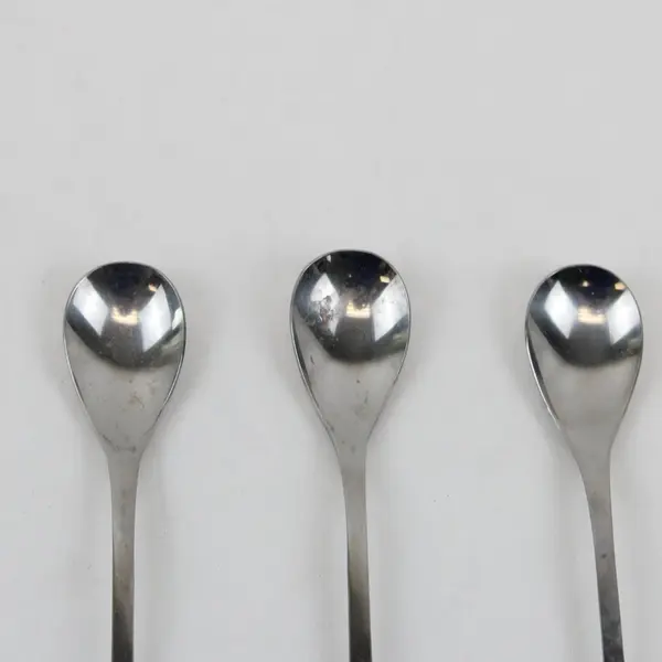 Set of 3 WMF Edelstahl Rostfrei Cocktail Spoons Stainless Steel