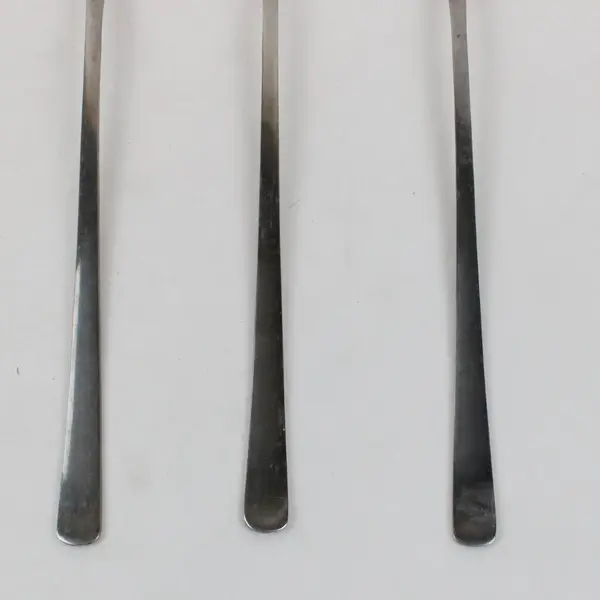Set of 3 WMF Edelstahl Rostfrei Cocktail Spoons Stainless Steel