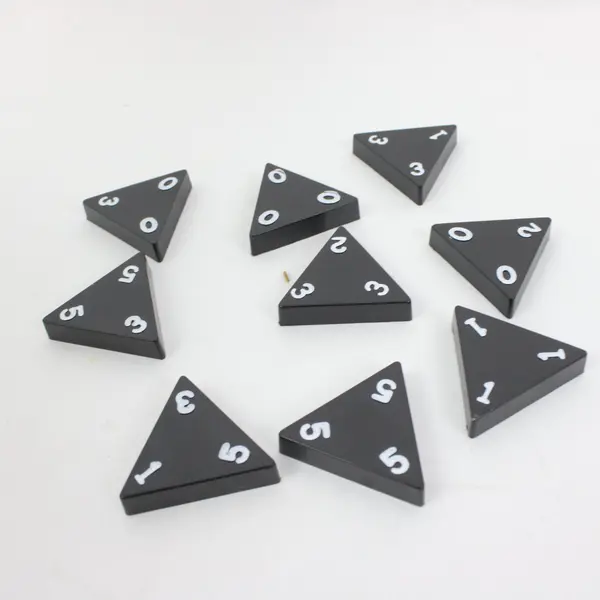 Tri-Ominos Triangle Domino Game Tile Matching Family Board Game