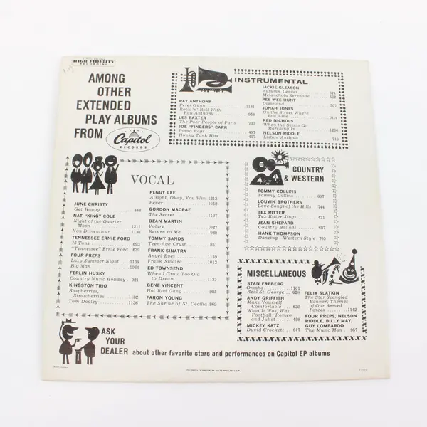 Andy Griffith What It Was, Was Football/Romeo &Juliet Capitol 7"Vinyl Record