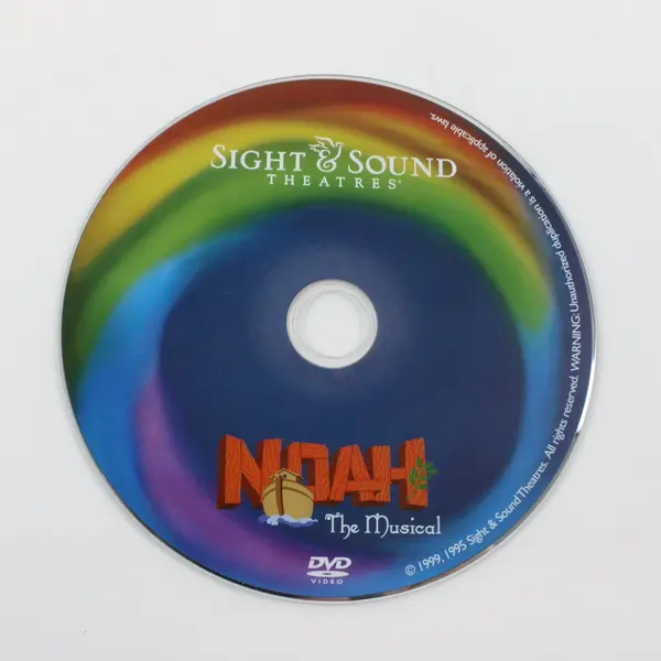 Noah the Musical DVD 1999, Sight & Sound Theatres, Special Features 