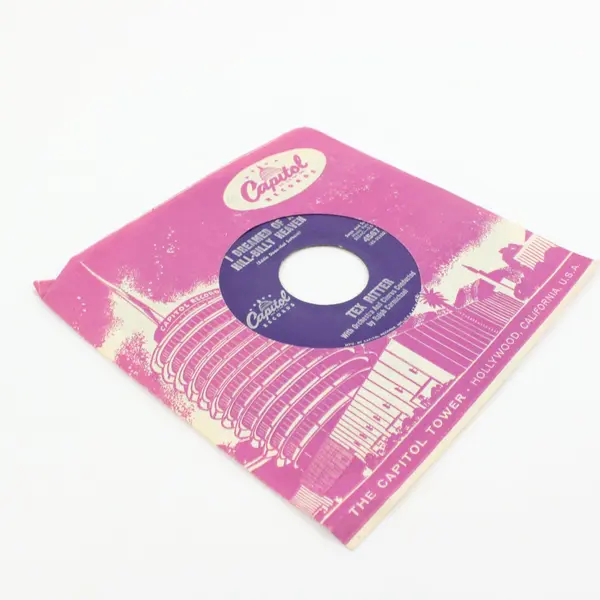 Tex Ritter I Dreamed of a Hill-Billy Heaven/The Wind And The Tree 7" Vinyl 