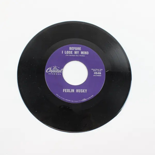 Ferlin Husky Before I Lose My Mind/What Good Will I Ever Be 7" Capitol 4548