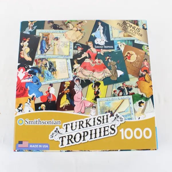 RoseArt Smithsonian #4530 Turkish Trophies 1000 Piece Jigsaw Puzzle