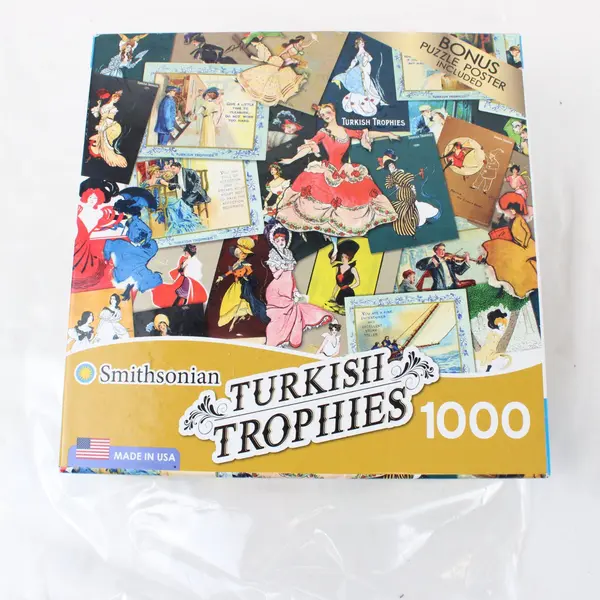 RoseArt Smithsonian #4530 Turkish Trophies 1000 Piece Jigsaw Puzzle