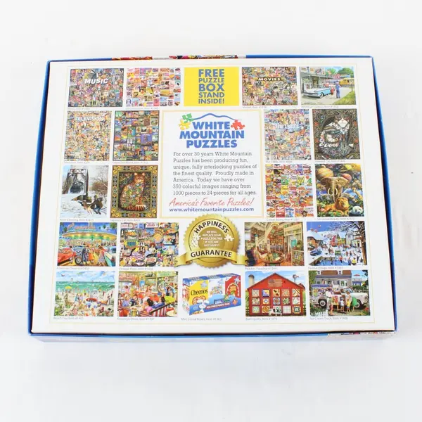 White Mountain Things I Ate As A Kid 1000 Piece Jigsaw Puzzle