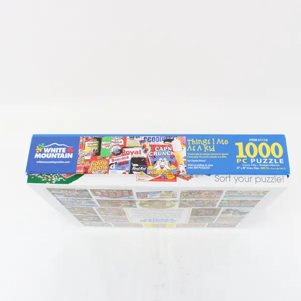 White Mountain Things I Ate As A Kid 1000 Piece Jigsaw Puzzle