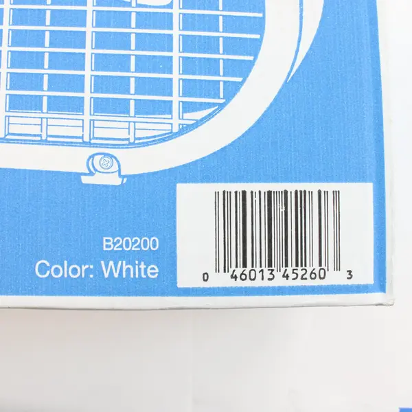 Lasko 20-Inch 3-Speed Air Circulating Box Fan White CFM 1710