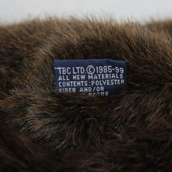 Boyds Bears Abercrombie B. Beanster Plush Teddy Bear Brown Red Bow 18in Hangtag