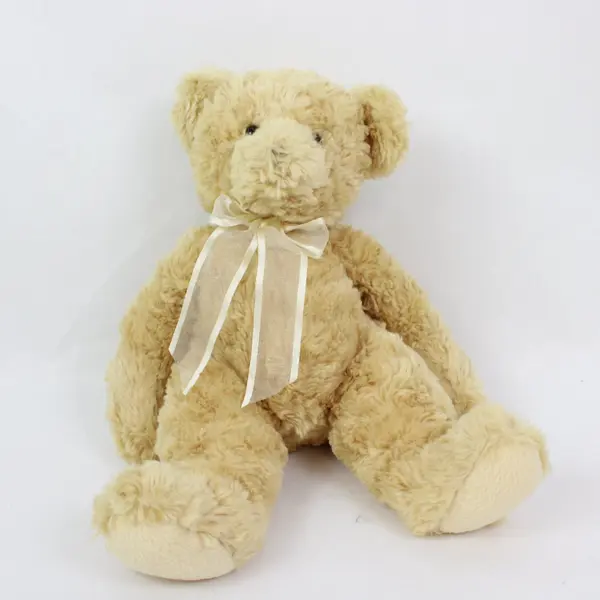 Musical Golden Teddy Bear Plush Lovey 12" Stuffed Animal