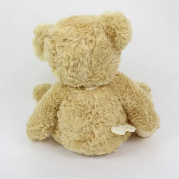 Musical Golden Teddy Bear Plush Lovey 12" Stuffed Animal