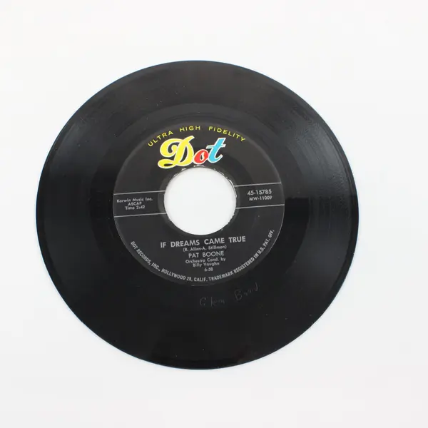 Pat Boone That's How Much I Love You/If Dreams Came True 7in Vinyl Dot Records