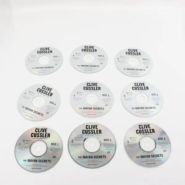 The Mayan Secrets Audiobook 9 CDs 2013 Clive Cussler Thomas Perry