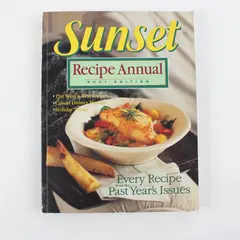 Sunset Recipe Annual 2001 Edition Cookbook PB Every Recipe From 2000 Paperback