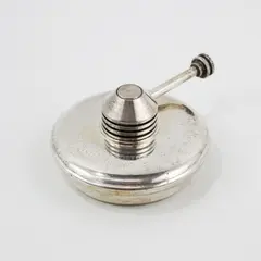 Vintage Silver Plated Alcohol Burning Jewelers Lamp