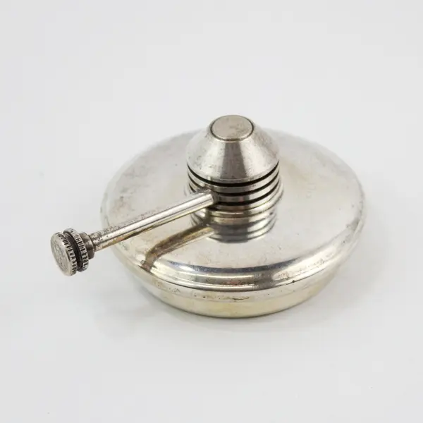 Vintage Silver Plated Alcohol Burning Jewelers Lamp