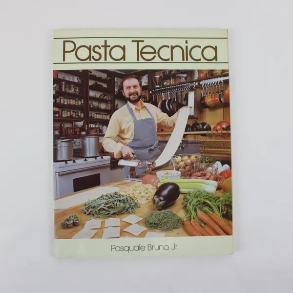 VTG Pasta Tecnica by Pasquale Bruno Jr 1982 Paperback Techniques Pasta Making