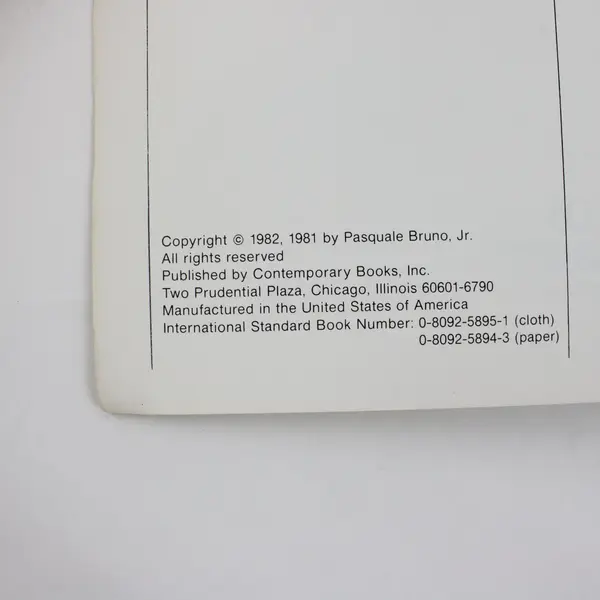 VTG Pasta Tecnica by Pasquale Bruno Jr 1982 Paperback Techniques Pasta Making