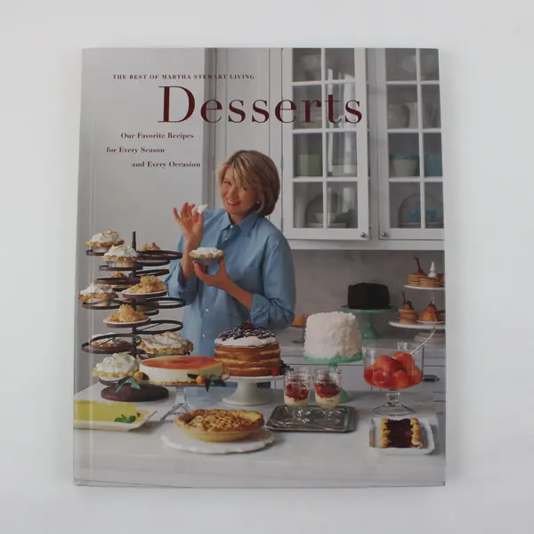 Vintage The Best of Martha Stewart Living Desserts Our Favorite Recipes 1998 HC