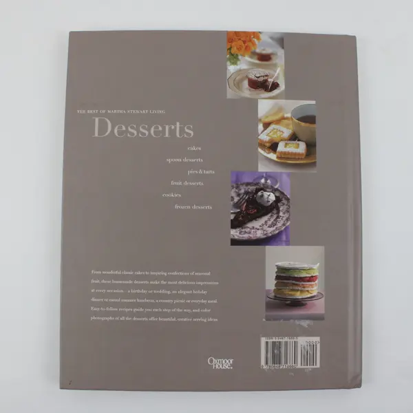 Vintage The Best of Martha Stewart Living Desserts Our Favorite Recipes 1998 HC