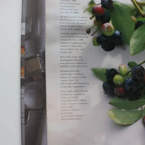 Vintage The Best of Martha Stewart Living Desserts Our Favorite Recipes 1998 HC