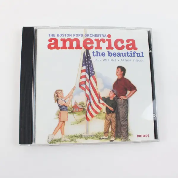 America the Beautiful CD by The Boston Pops Orchestra 1996, #454-391-2 