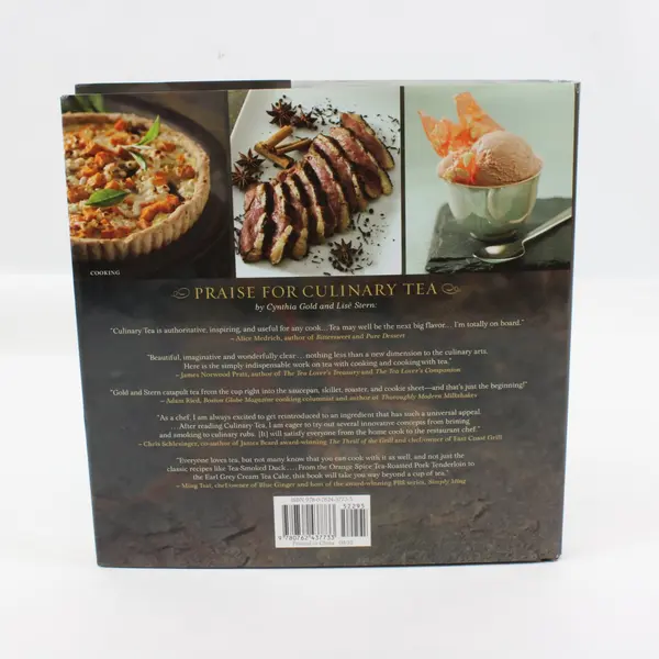 Culinary Tea Cynthia Gold Lise Stern 2010 Hardcover 100 vs 150 DJ Misprint