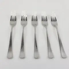 WMF Cromargan Stainless Steel Salad Forks Set of 5 WMF119