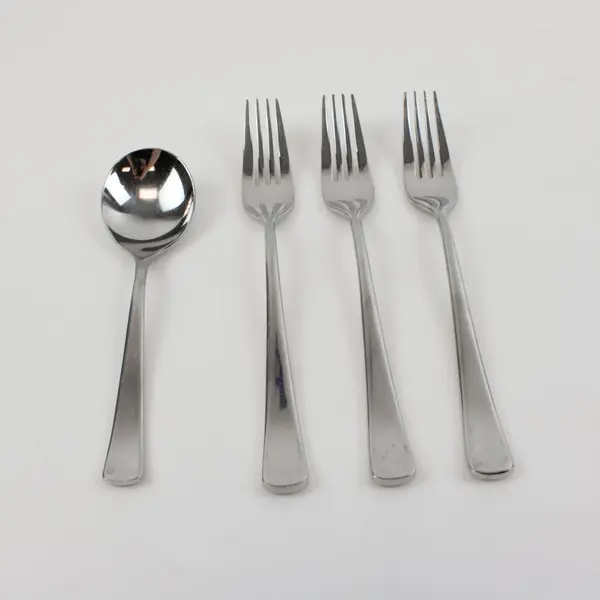 Lot of 4 WMF Cromargan WMF119 Flatware 3 Forks 1 Soup Spoon